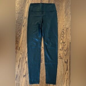 Wilfred Free Black Faux Leather Leggings